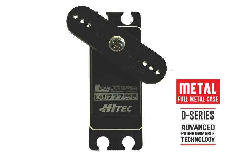 Hitec DB777WP 32-Bit MCU, Low Profile Waterproof Servo *** Special Order