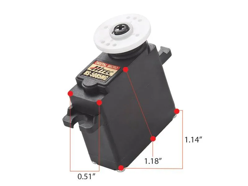 Hitec HS-5085MG Premium Metal Gear Micro Servo
