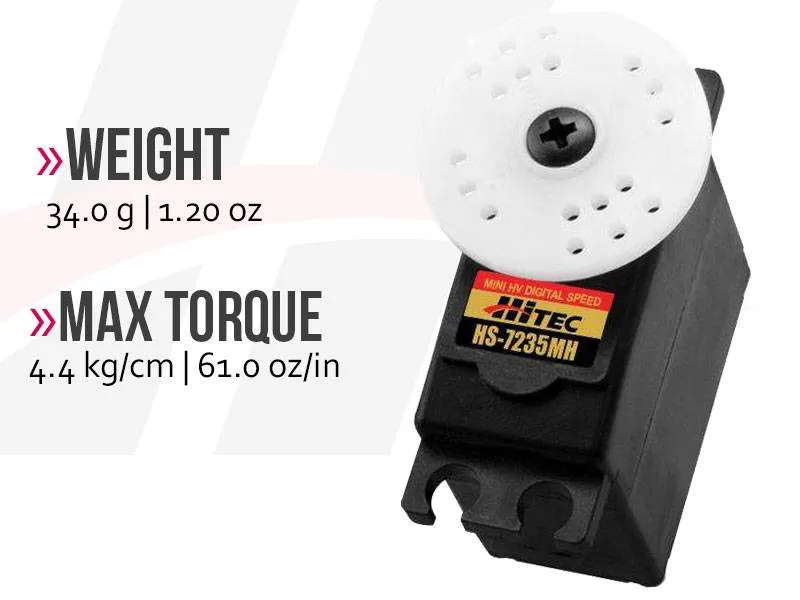 Hitec HS-7235MH HV High Speed Metal Gear Coreless Mini Servo