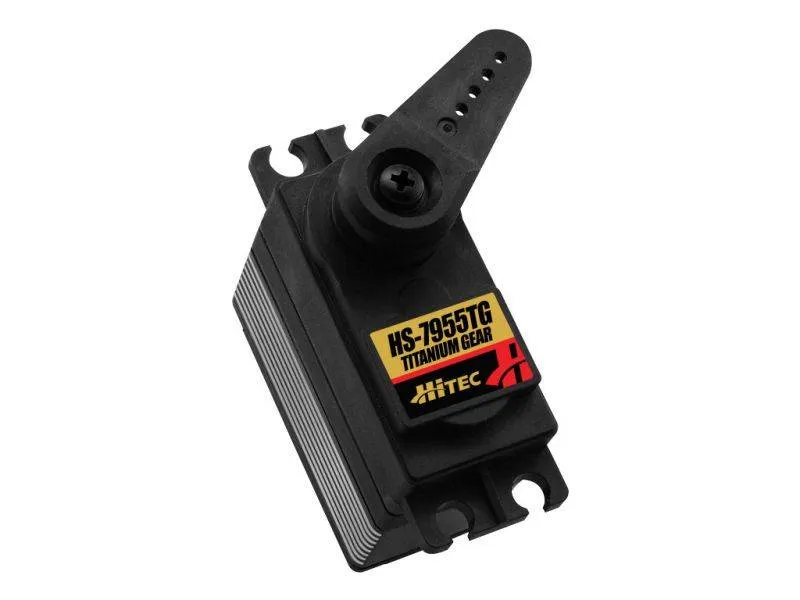 Hitec HS-7955TG High Torque, Titanium Gear, Coreless Ultra Premium Servo *** Special Order Coreless Motor Titanium Gear Servo