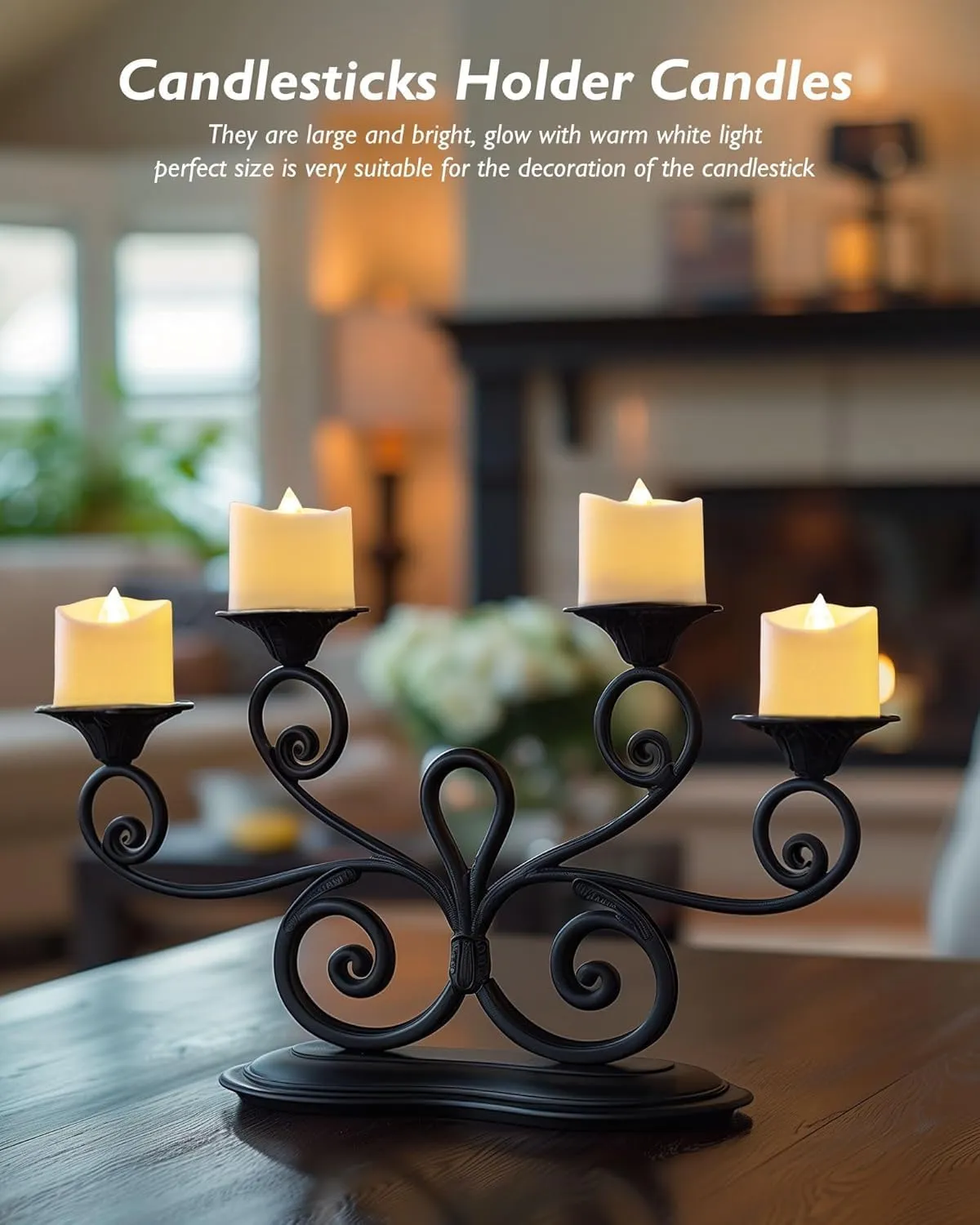 Homemory 24Pack 400 Hour Remote Control Flameless Candles, 2/4/6/8H Timer Led Votive Candles, Battery Operated Tea Lights for Wedding Table Centerpiece, Holidays, Halloween Pumpkins, Christmas Decor