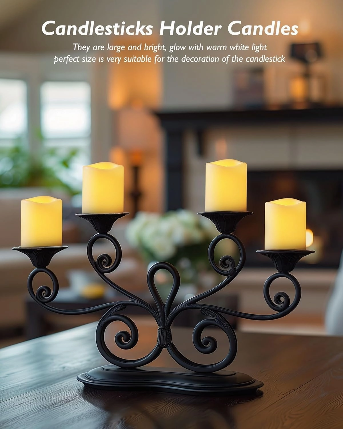 Homemory 400  Hour Remote Control Candles, 2/4/6/8H Timer LED Votive Candles, 24Pack Battery Operated Tea Lights in Warm White for Outdoor, Table, Halloween, Christmas (Batteries Included