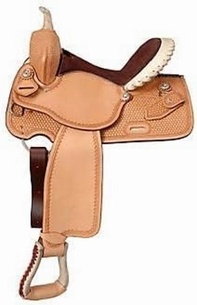 Horse Saddle Western Barrel Racing Racer Leather Handmade Premium Comfort Riding Trail Equestrian Tooled Carved Best Horse Riding Saddle for Horse Size: 10-18 inches Seat Available, BRD314