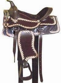 Horse Saddle Western Barrel Racing Racer Leather Handmade Premium Comfort Riding Trail Equestrian Tooled Carved Best Horse Riding Saddle for Horse Size: 10-18 inches Seat Available, BRD323