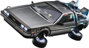 ホットトイズ(Hot Toys) Movie Masterpiece Back to The Future PART2 Delorean Time Machine 1/6 Scale Vehicle Silver