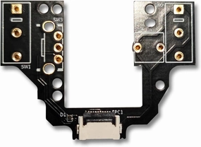 Hot-Swap Micro Switch PCB Kit for Logitech G Pro X Superlight 2 GPX 2 GPW 3 Mice – ENIG Gold Pads, 6-Claw Clamps | Fix Double-Click & Customize Clicks