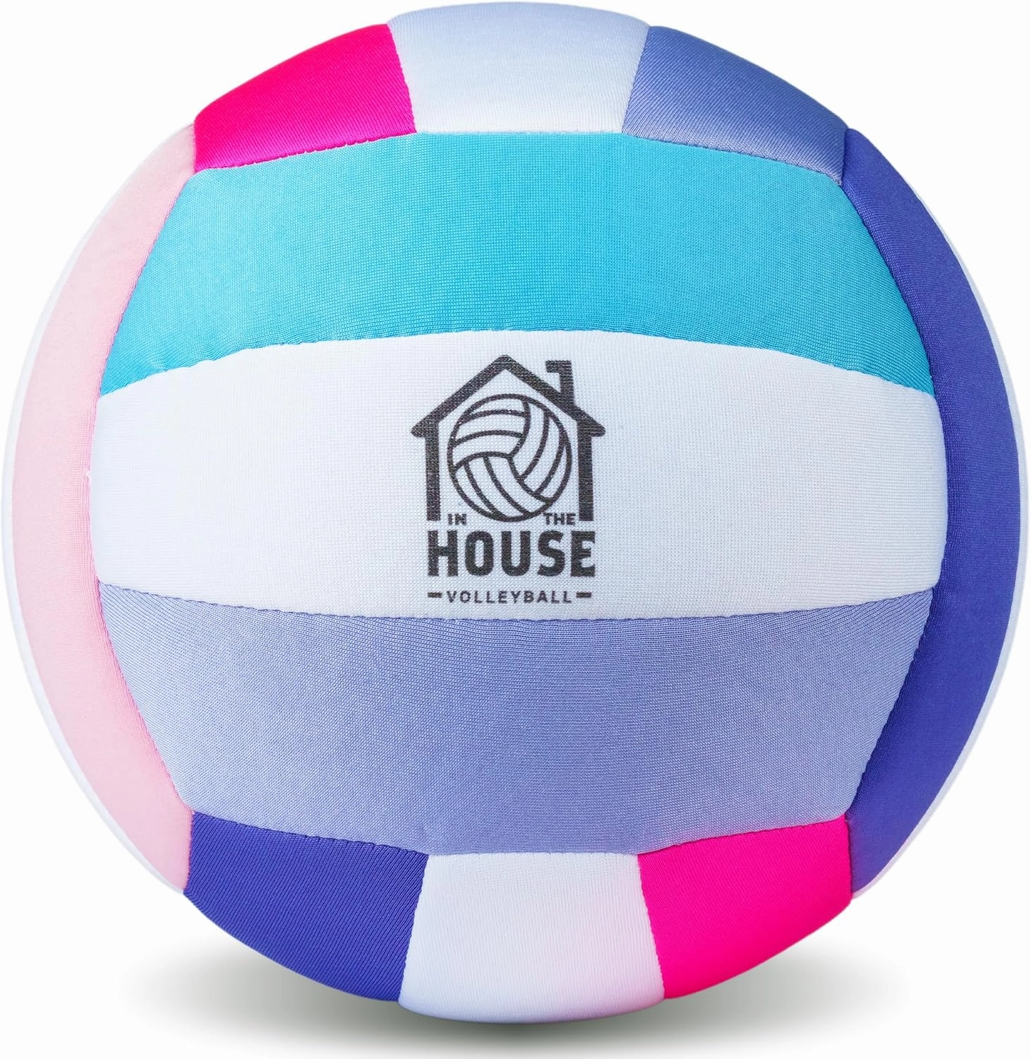In The House Soft Indoor Volleyball for Girls (Ages 3 ) – Realistic Feel and Bounce Home Training Ball for Indoor Play - Bring VBall Practice Home - Great Gift for any Volleyball Player