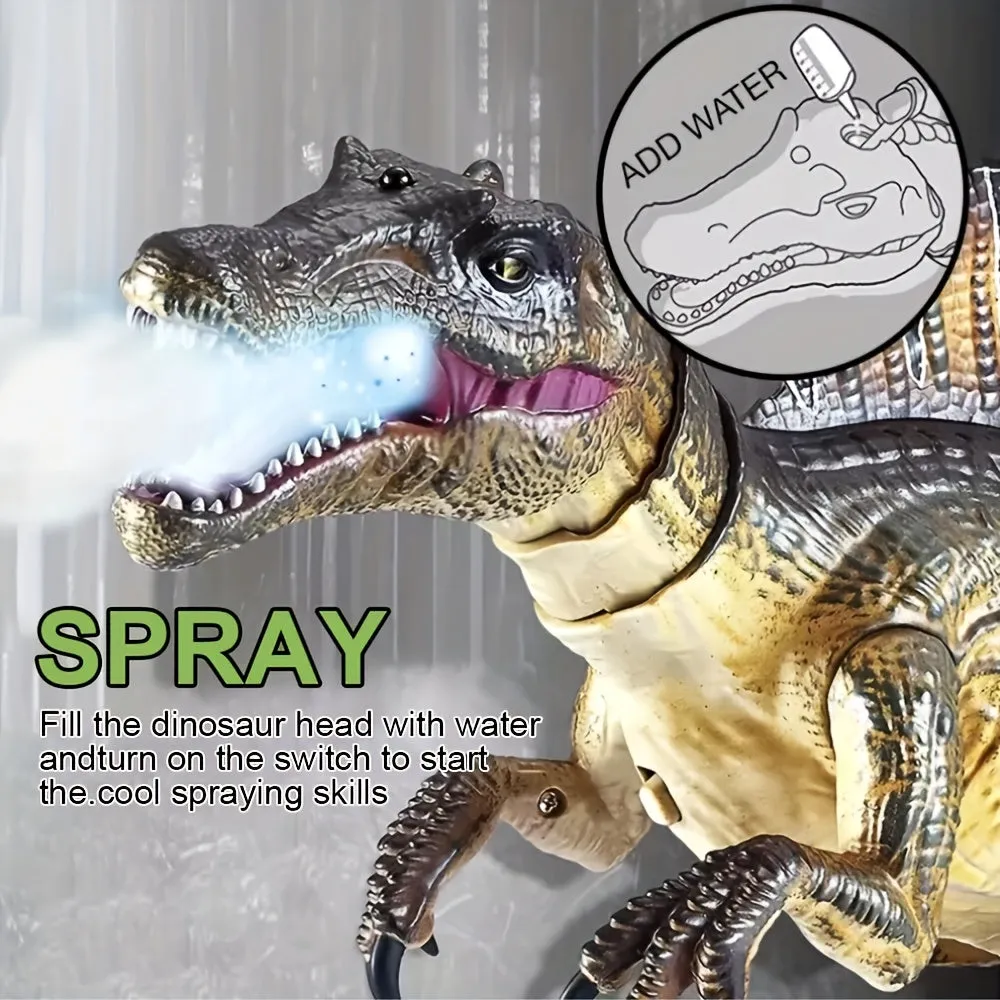 Interactive Spinosaurus Toy with Lights & Sounds, Remote-Control TJR4P3B