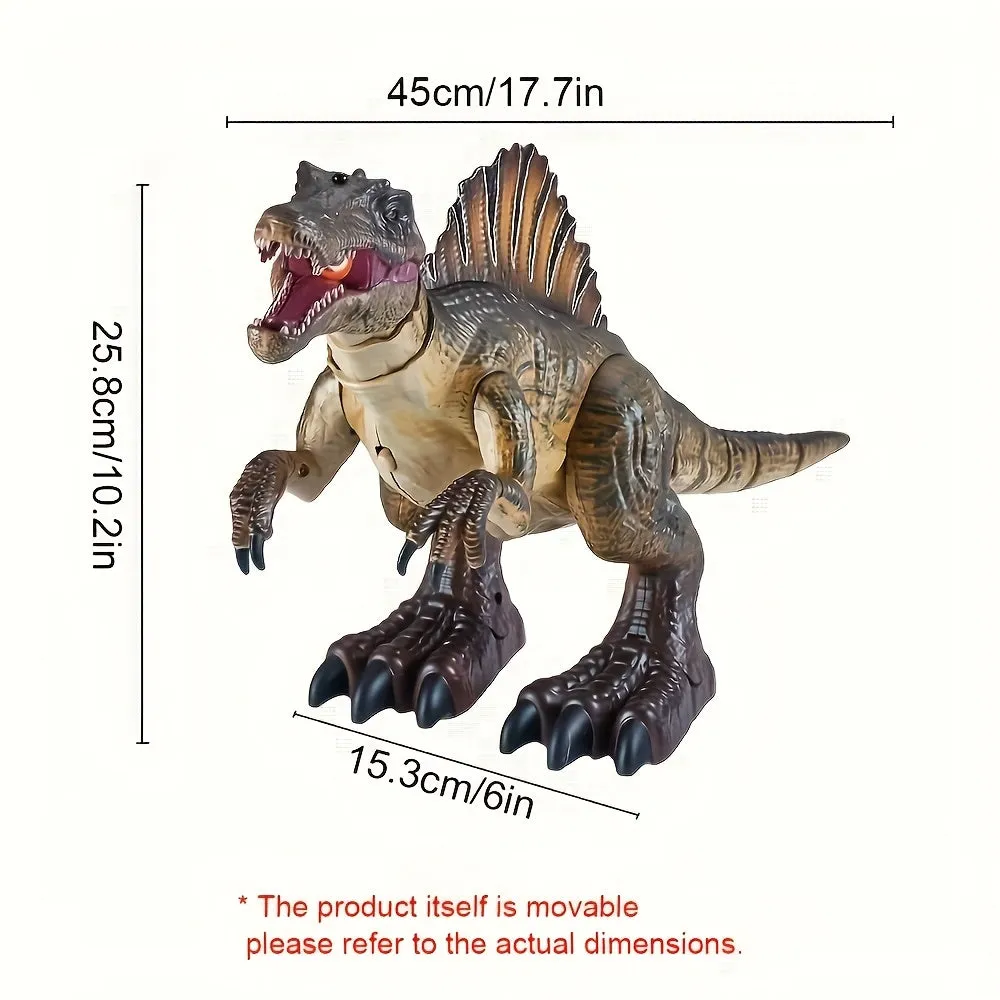 Interactive Spinosaurus Toy with Lights & Sounds, Remote-Control TJR4P3B