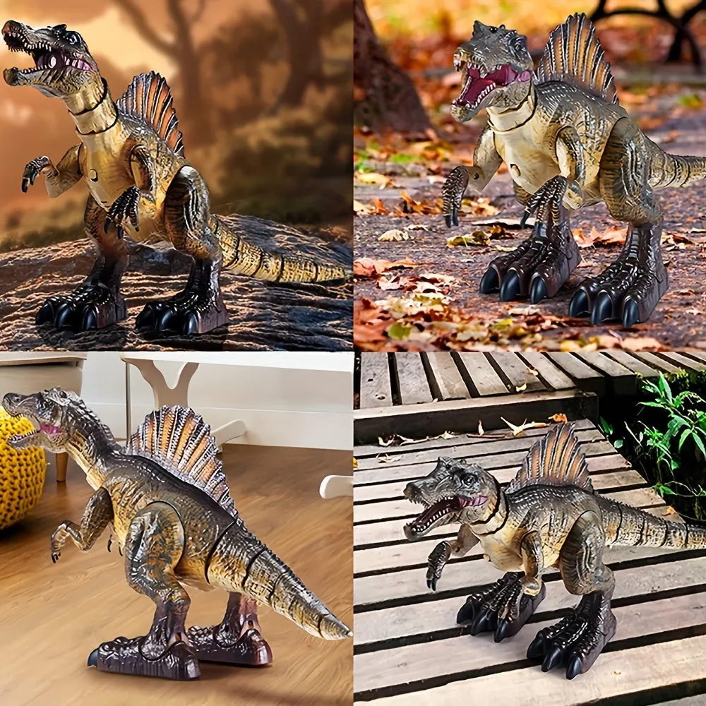 Interactive Spinosaurus Toy with Lights & Sounds, Remote-Control TJR4P3B