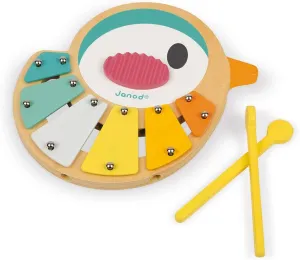 Janod Pure Bird Wooden Children's Xylophone - Ages 1  - J05163