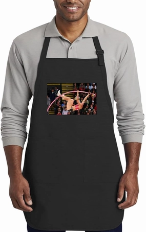 Jennifer Suhr - Kitchen Cooking Cotton Apron SRS #G1848005, Black