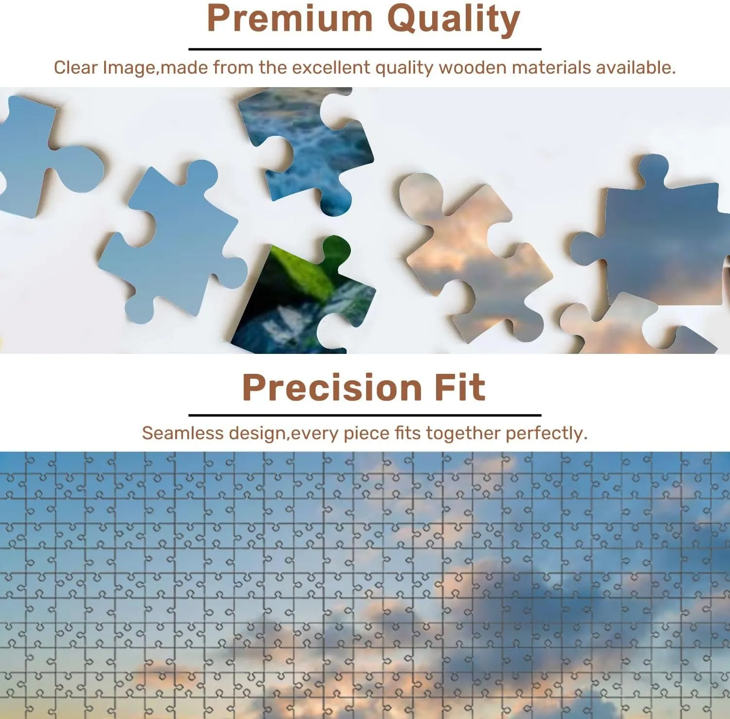 Jigsaw Puzzles 500 Pieces for Adult Just Another Summer Day Puzzle Game for Family Wooden Puzzle Toy Educational Games Puzzles for Home Decor