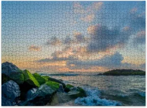Jigsaw Puzzles 500 Pieces for Adult Just Another Summer Day Puzzle Game for Family Wooden Puzzle Toy Educational Games Puzzles for Home Decor