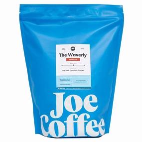 Joe Coffee Company - The Waverly Whole Bean Specialty Coffee, 2 lb Bag | NYC Roaster, Rainforest Alliance Certified, Kosher, Climate-Friendly