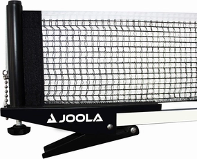 JOOLA Premium Inside Table Tennis Net and Post Set - 72" Regulation Size - Portable and Easy Setup - Ping Pong Spring Clamp Net - Black