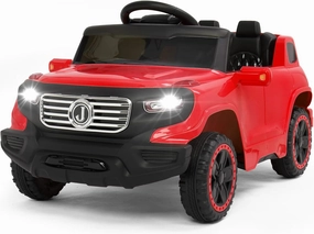 JOYMOR Kids Car, Ride on Truck 6V Battery Motorized Vehicles, w/Parent Remote Control, Children's Best Toy with 3 Speeds (Red)