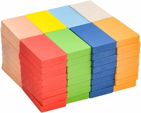 KESYOO 1Set Standard Domino Blocks for Fun Educational for Stacking and Tumbling Domino Tiles Plaything Kit