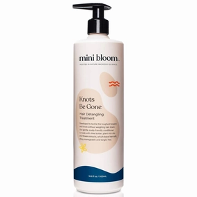 Knots Be Gone Detangling Conditioner Treatment | Detangler Baby & Kid Safe | Made w/Shea Butter, Plant Rich Oils & Flower Extracts | Leaves Hair Soft, Shiny, Manageable Tangle-free 16.6oz