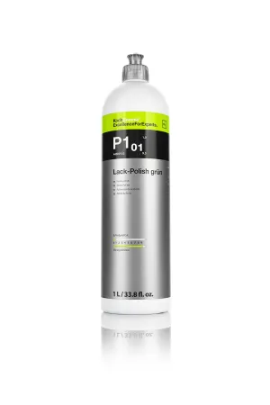 Koch-Chemie - Lack Polish Grun P1.01 - Protects, Refines, Adds Depth, and Amplifies Vehicle's Paint Color - High Gloss Finish - 1 Liter