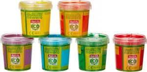 ökoNORM (Oekonorm) Nawaro Finger Paints, 6 Colour Set Unicorn (Red, Orange, Yellow, Green, Cyan, Violet), One Size, Varied