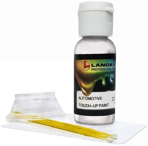 Langka 1oz Touch-Up Paint Compatible with 2024, Subaru, Crosstrek, K1X, Crystal White Tricoat.