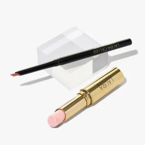 LAURA GELLER NEW YORK Love Your Lips Duo: Jelly Balm Moisturizing Tinted Lip Balm, Sheerly Amazing   Modern Classic Long-Lasting Lip Liner, Happy Hazelnut