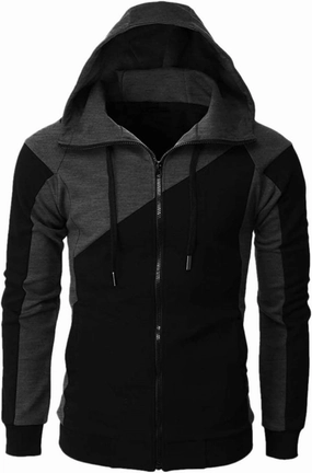 LCMTWX Hoodies for Men Winter Casual Loose Solid Hooded Sweater Top Men's Hooded Fleece Sweatshirt Heavyweight Fleece