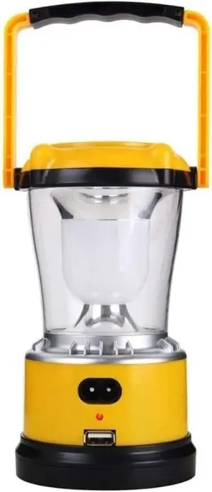 LED Camping Lantern, Portable Outdoor Lanterns, Waterproof, Solar Rechargeable, Perfect Lantern Flashlight for Hurricane Emergency, Hiking, Home and More