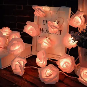 Led Rose Fairy Lights