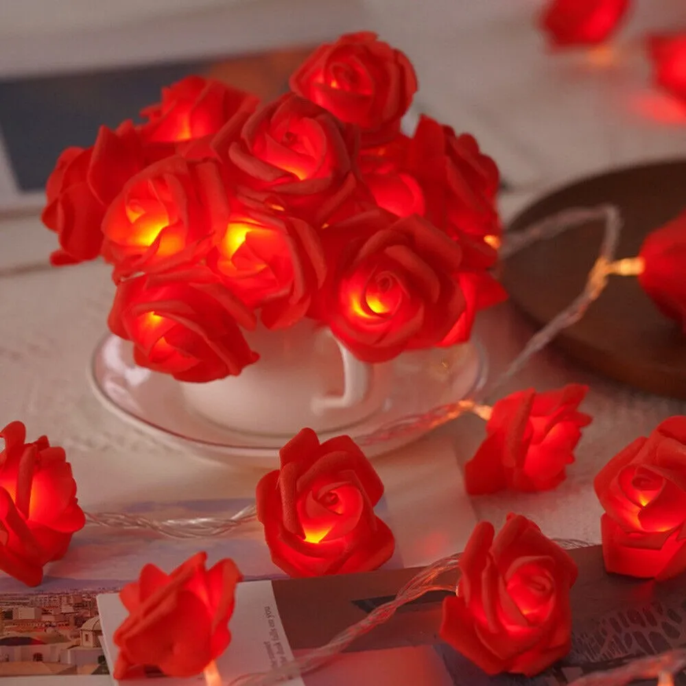 Led Rose Fairy Lights
