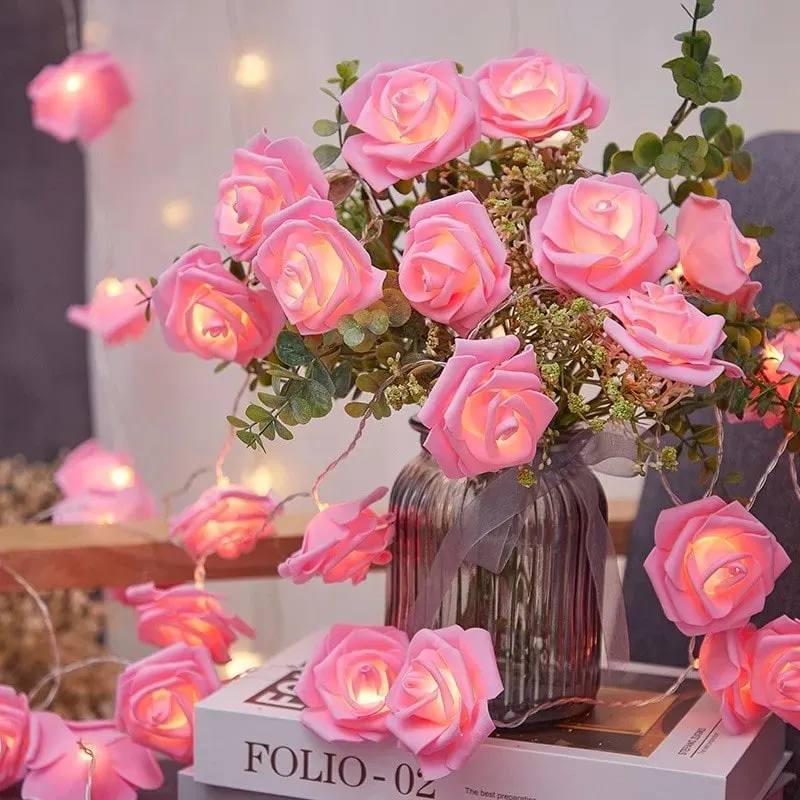 Led Rose Fairy Lights