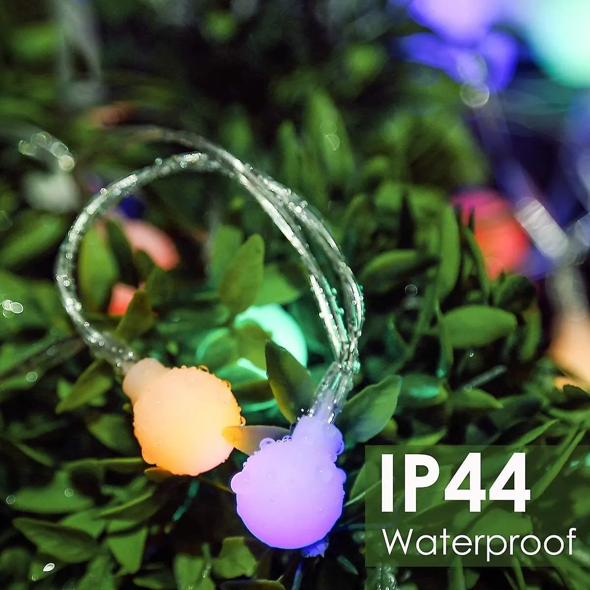 Led String Lights, 18ft 40 Led Battery Powered String Lights, 8 Modes With Remot