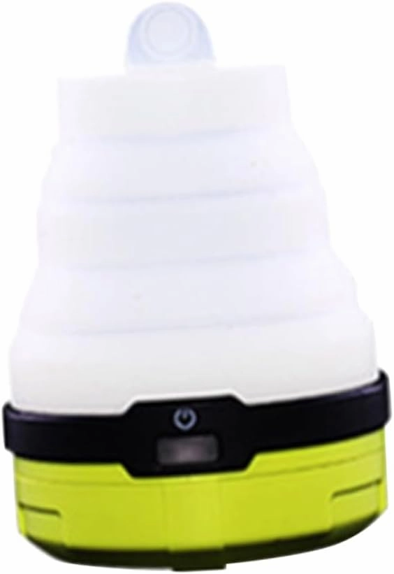 Led Rechargeable Folding Silicone Camping Light Outdoor Flashlight Mini Lantern for Tents Battery Powered Colorful Atmosphere Lamp for Emergency Use
