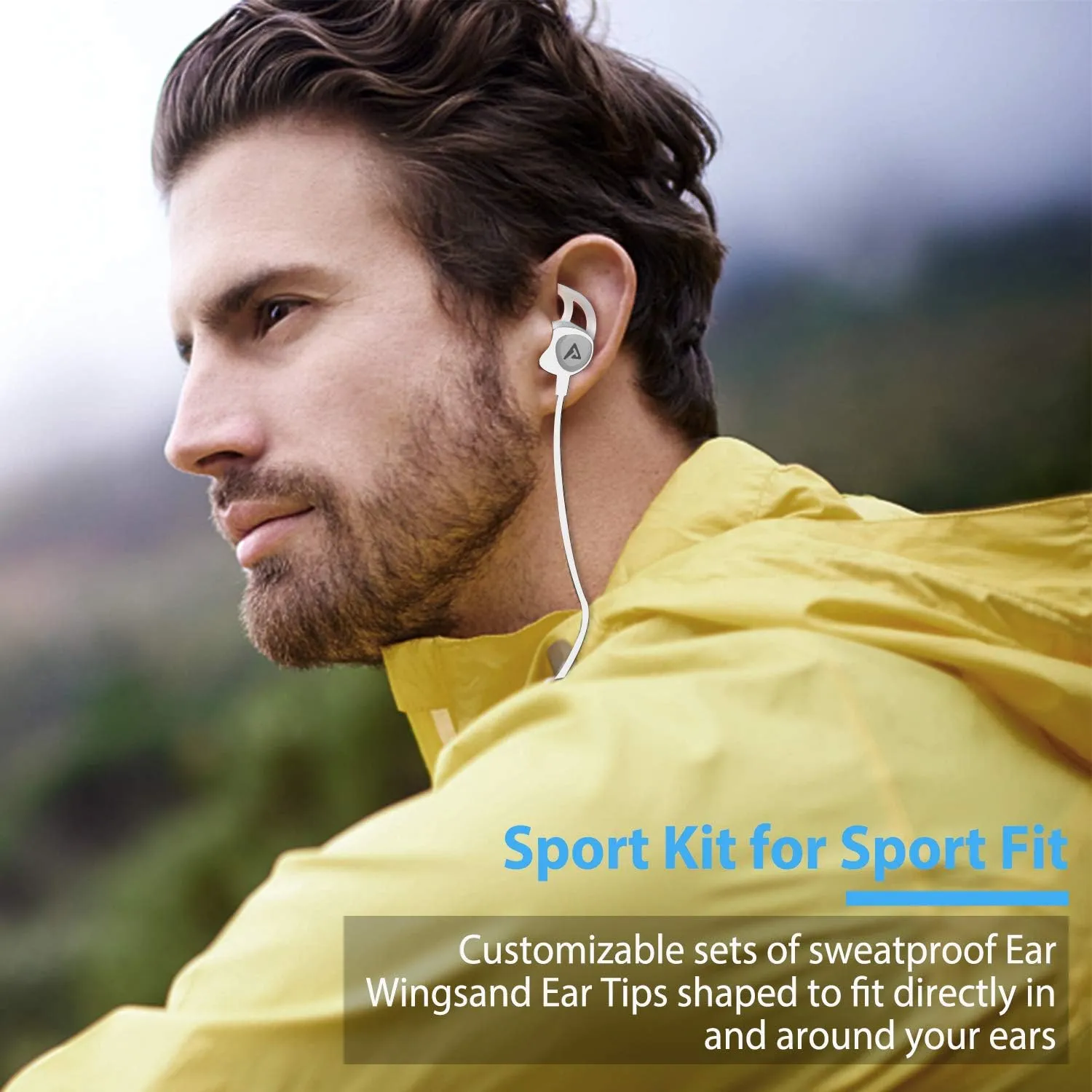 Lightning Headphones Earphones Magnetic Earbuds in-Ear MFi Certified with Microphone Controller for Sports Workout Compatible with iPhone 14/13/12/11/Pro Max/Xr/Xs Max/X White