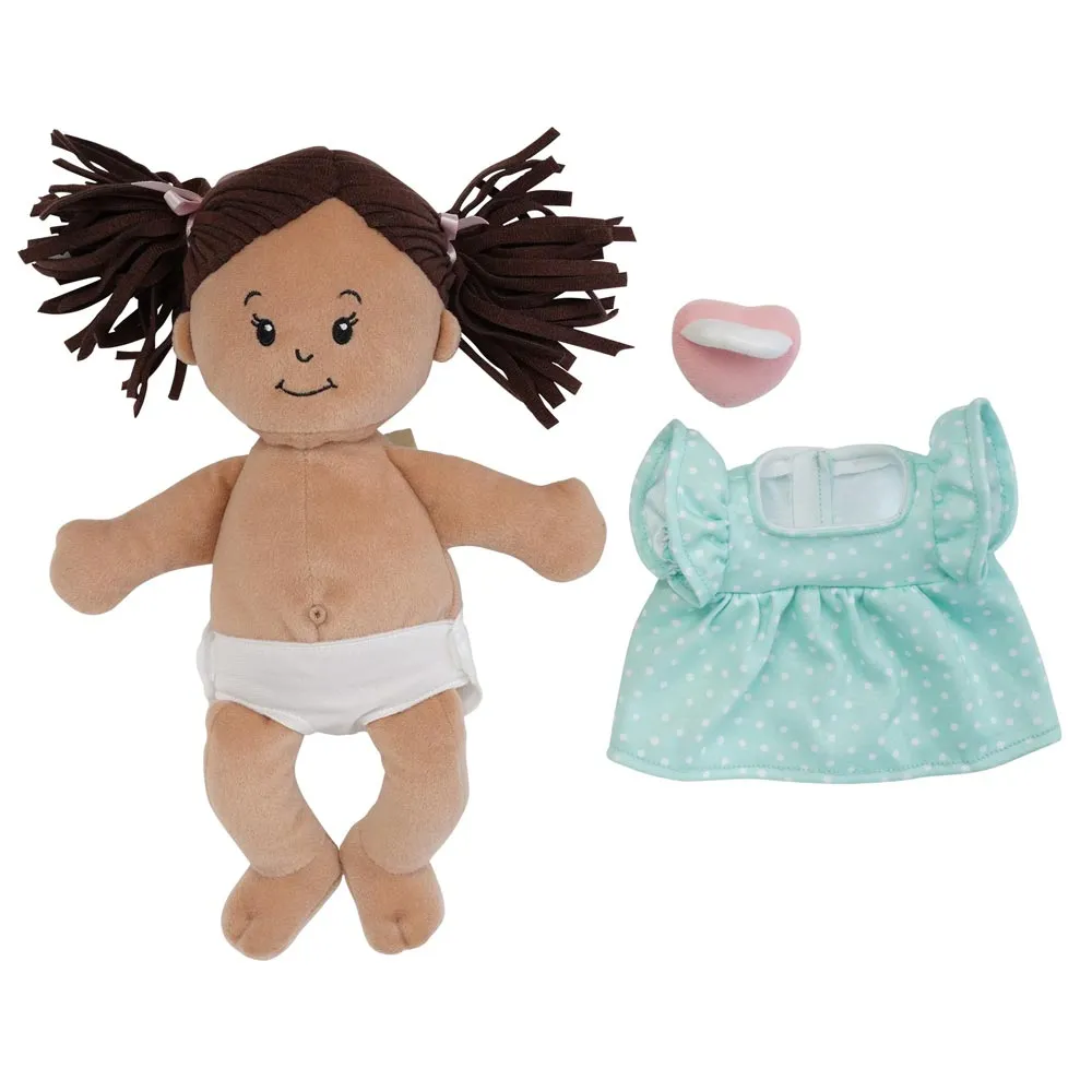 *Love, Stella Beige Doll with Brown Pigtails