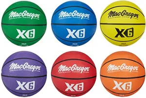 MacGregor Multicolor Basketballs (Set of 6)