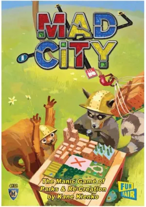 Mad City: Plan as Fast as You Can Board Game