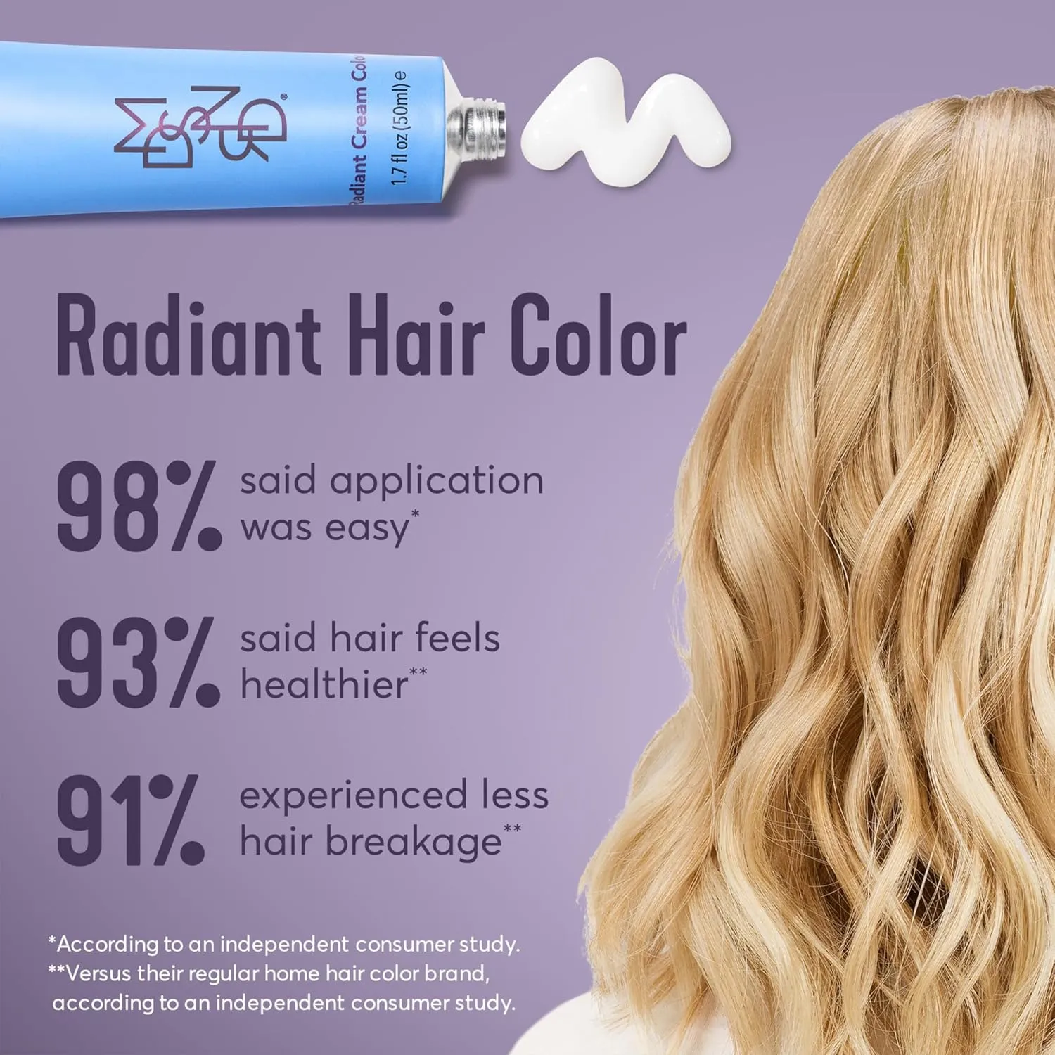 Madison Reed Radiant Hair Color Kit | 9N Medium Neutral Blonde (Nocera Blonde) for 100% Gray Hair Coverage | Salon Quality Permanent Hair Dye | PPD-Free & Ammonia-Free | (Packaging May Vary) 1 Pack