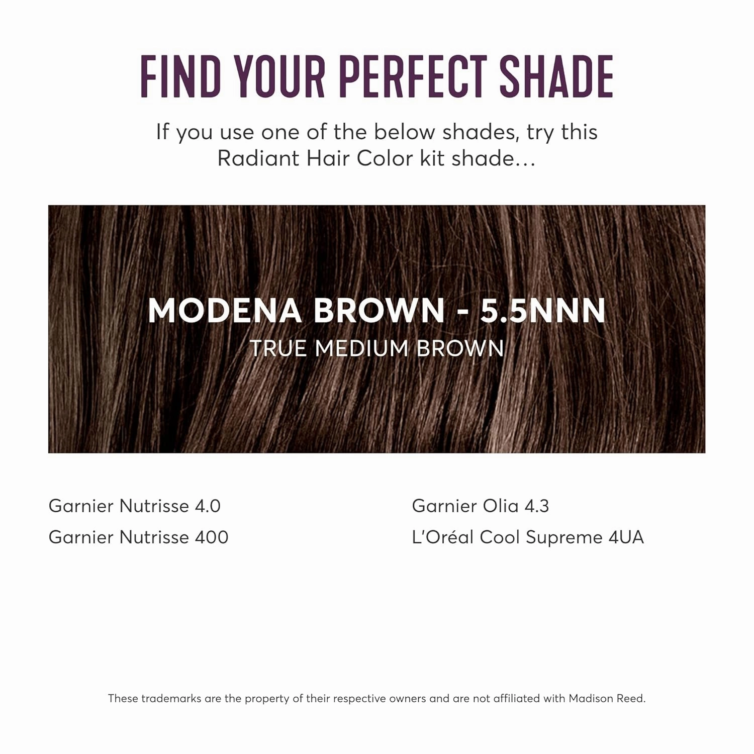 Madison Reed Radiant Hair Color Kit | 5.5NNN Medium Brown (Modena Brown) for 100% Gray Hair Coverage | Salon Quality Permanent Hair Dye | PPD-Free & Ammonia-Free | (Packaging May Vary) 3 Pack