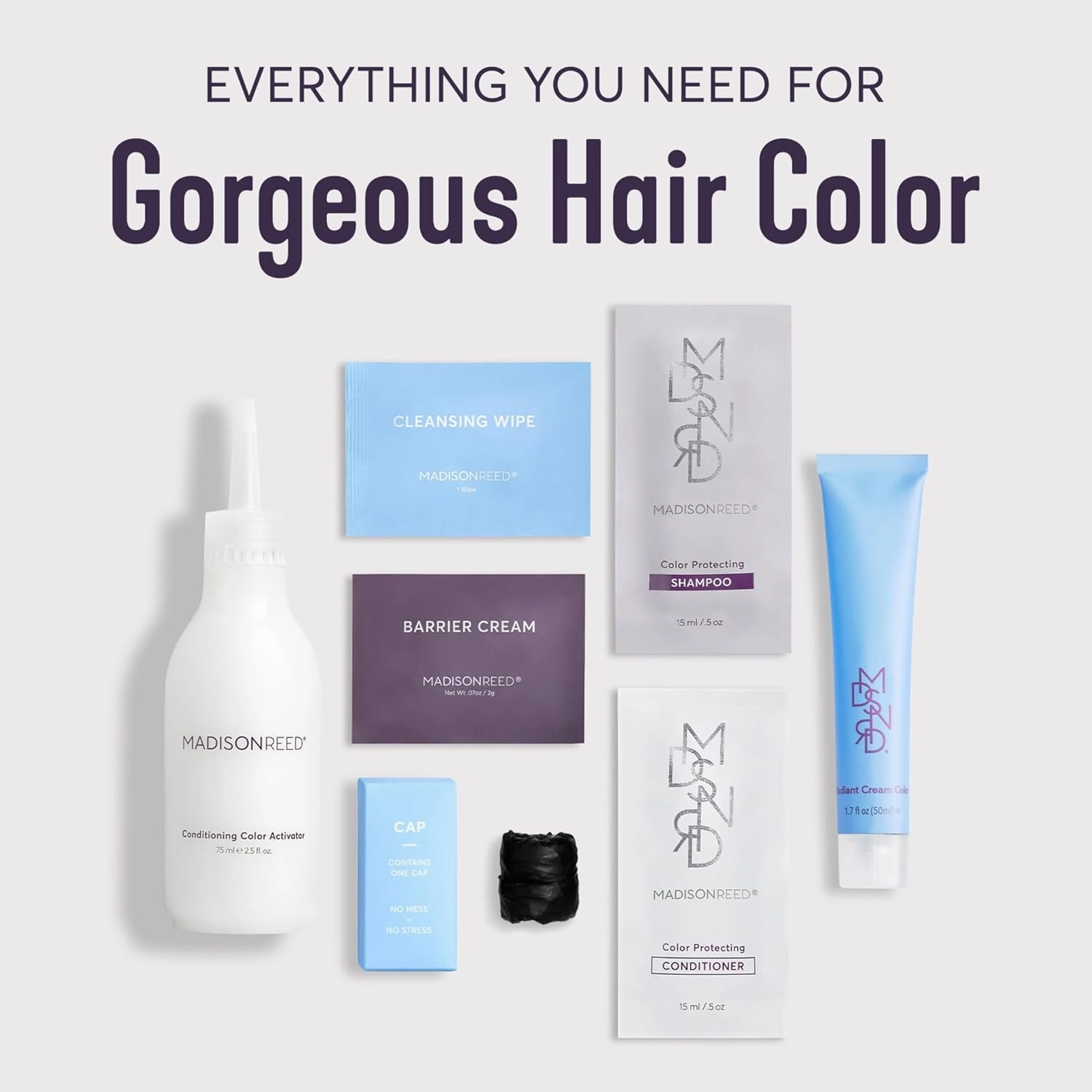 Madison Reed Radiant Hair Color Kit | 8NGV Dark Champagne Blonde (Sicily) for 100% Gray Hair Coverage | Salon Quality Permanent Hair Dye | PPD-Free & Ammonia-Free | (Packaging May Vary) 1 Pack