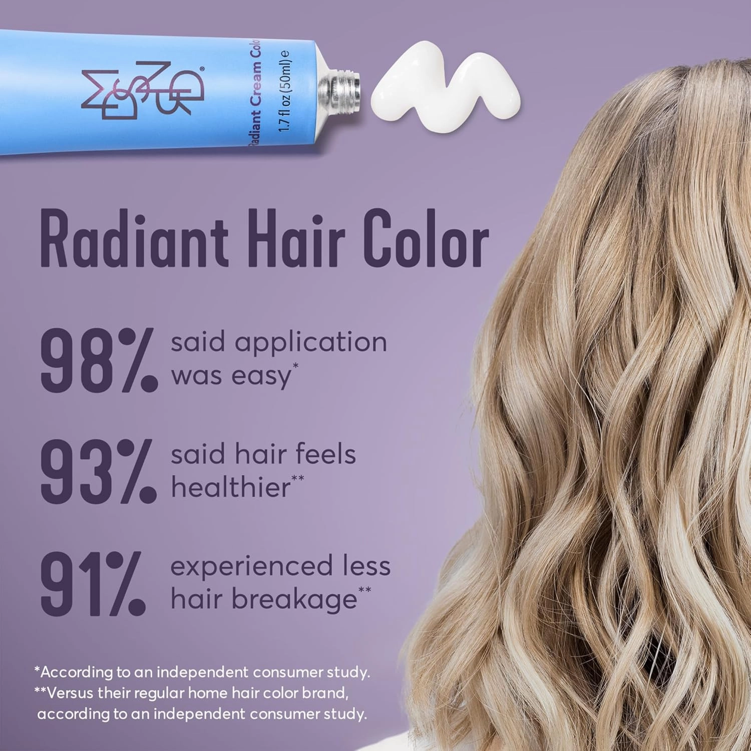 Madison Reed Radiant Hair Color Kit | 9NA Medium Smoky Blonde (Pisa Blonde) for 100% Gray Hair Coverage | Salon Quality Permanent Hair Dye | PPD-Free & Ammonia-Free | (Packaging May Vary) 1 Pack