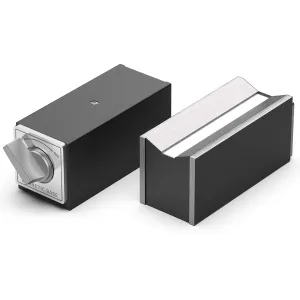 Magnetic Base,Suitable for Magnetic Machine Lights,Indicator Holder Metric M8 X 1.25 Tapped Hole,4.72x1.96x2.16 Inch,1 pc
