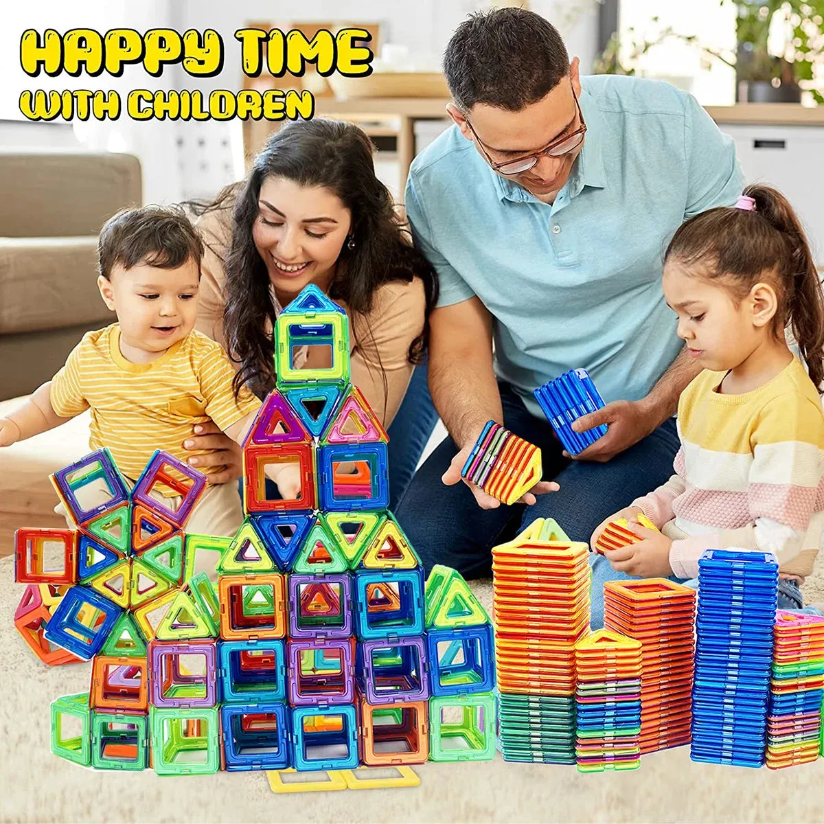 Magnetic Building Blocks for Kids