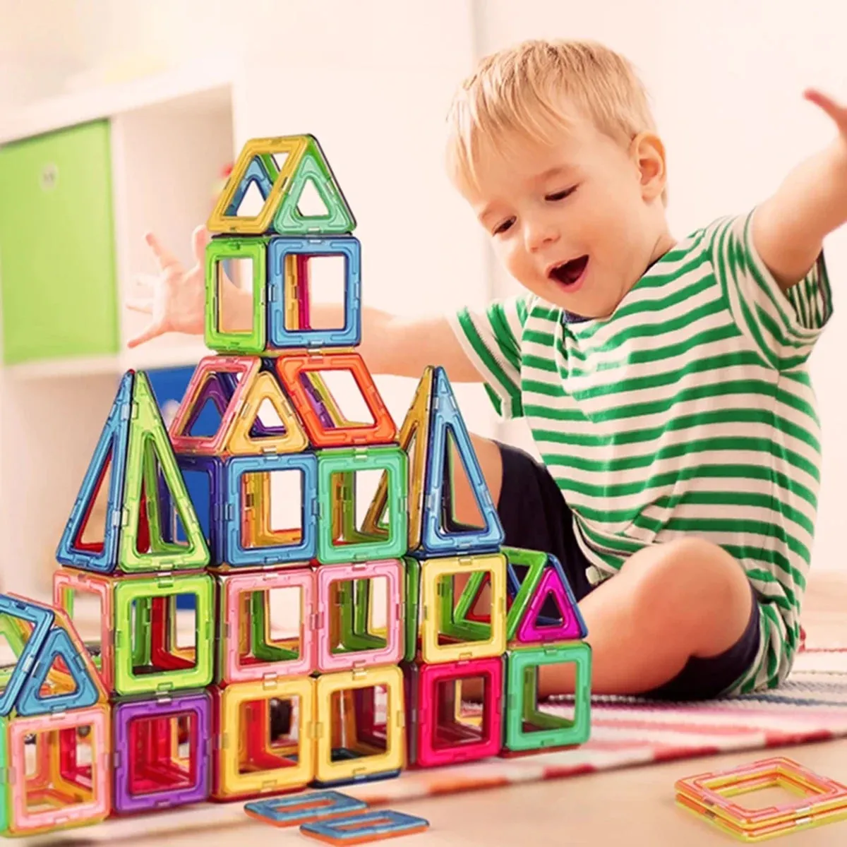 Magnetic Building Blocks for Kids