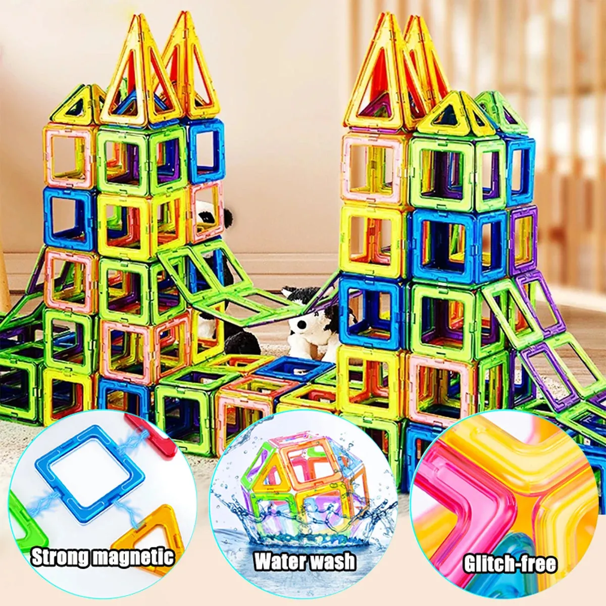 Magnetic Building Blocks for Kids