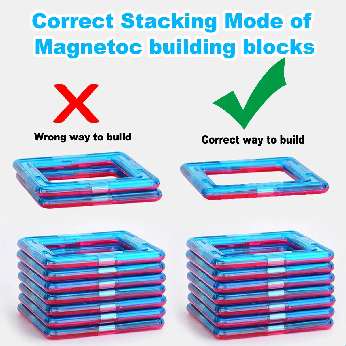 Magnetic Building Blocks for Kids