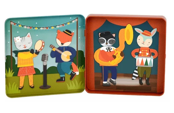 Magnetic Play Set - Animal Band