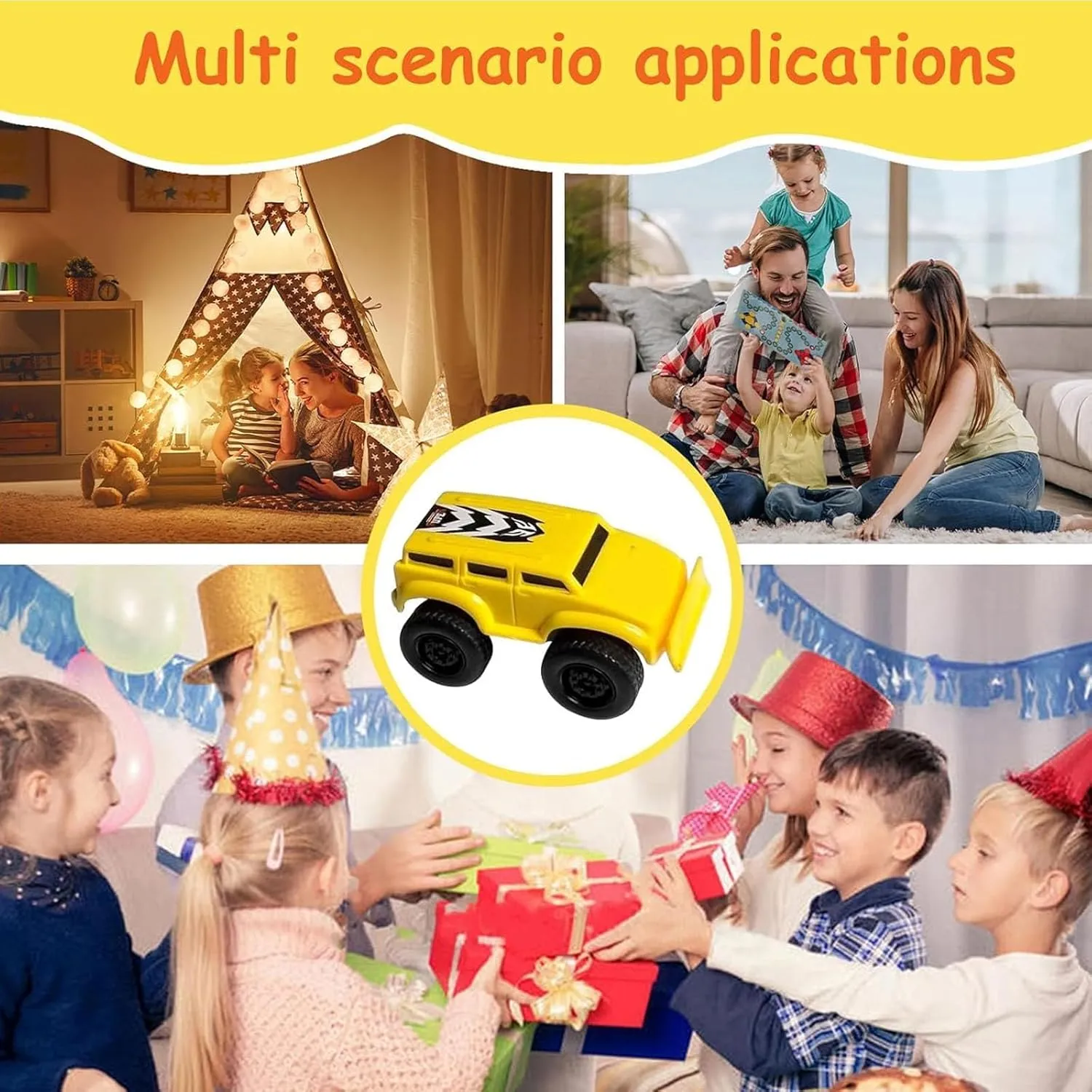 Magnetic Wall Climbing Toy Car, Emboadlie Magnetic Anti Gravity Wall Climbing Car, Zero Gravity Car Toy Wall Climbing, Boys and Gilrs Inertial Magnetic Levitation,Puzzle Decompression Toys (Yellow*1)