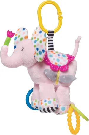 Manhattan Toy Blossoms Elephant Rattle & Teether